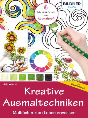 cover image of Kreative Ausmaltechniken--Malbücher zum Leben erwecken!